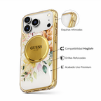 Protector iPhone 17 Pro GUESS Magsafe Flores