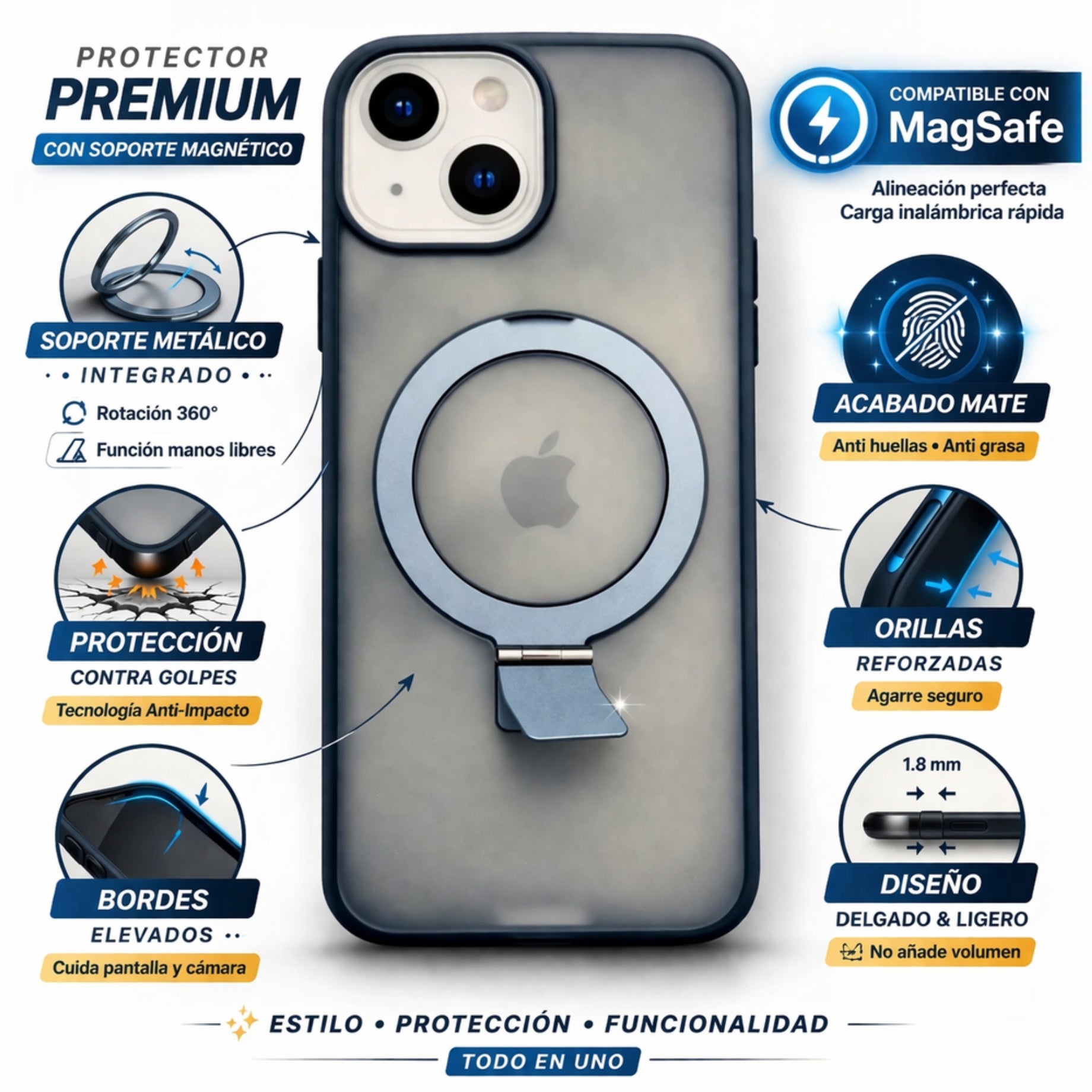 Protector iPhone 13/14 SHADOW