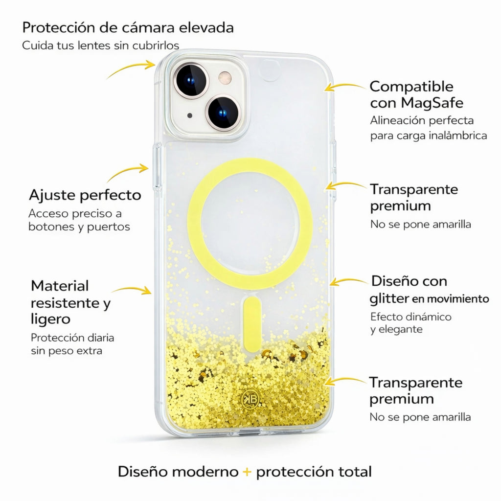 Protector iPhone 13/14 KBOD Stardust Case