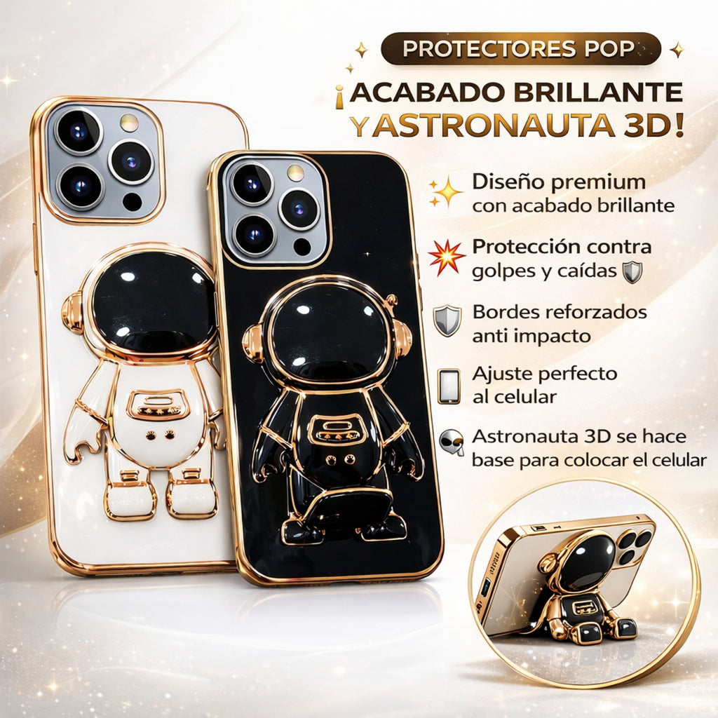 Protector iPhone 13 Pro Max Diseño Astronauta