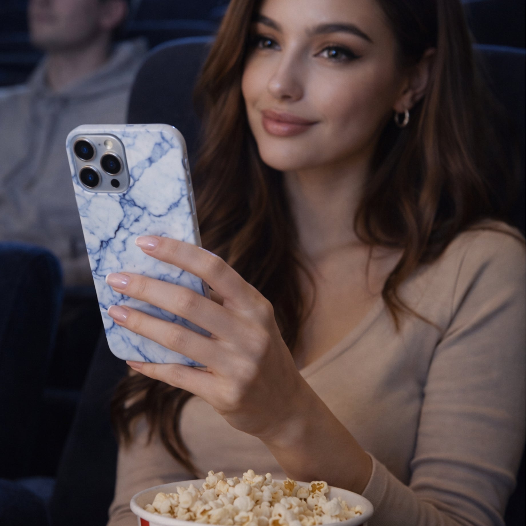 Protector iPhone 13 Pro Max GUESS Marmol