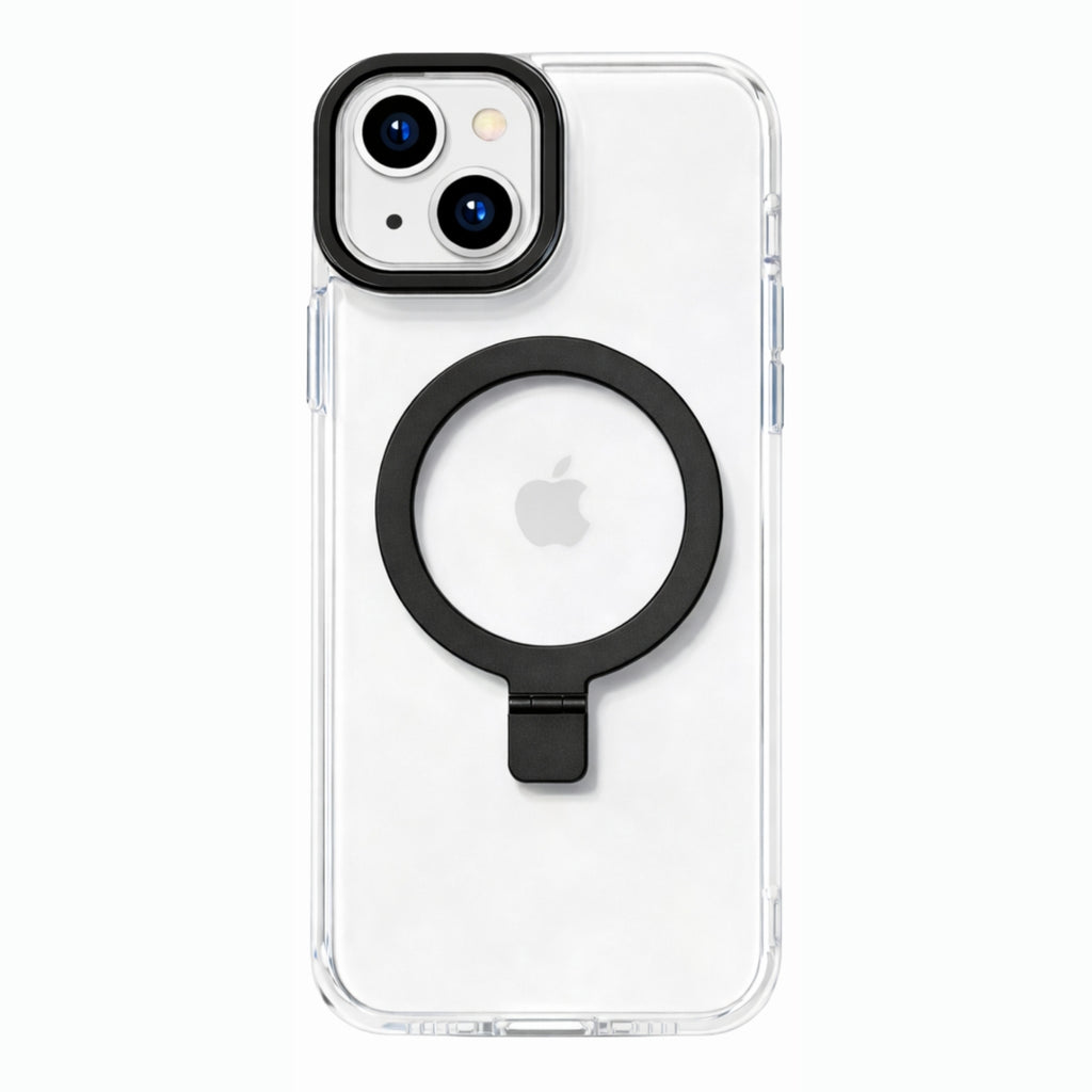 Protector iPhone 15 Transparente con Soporte