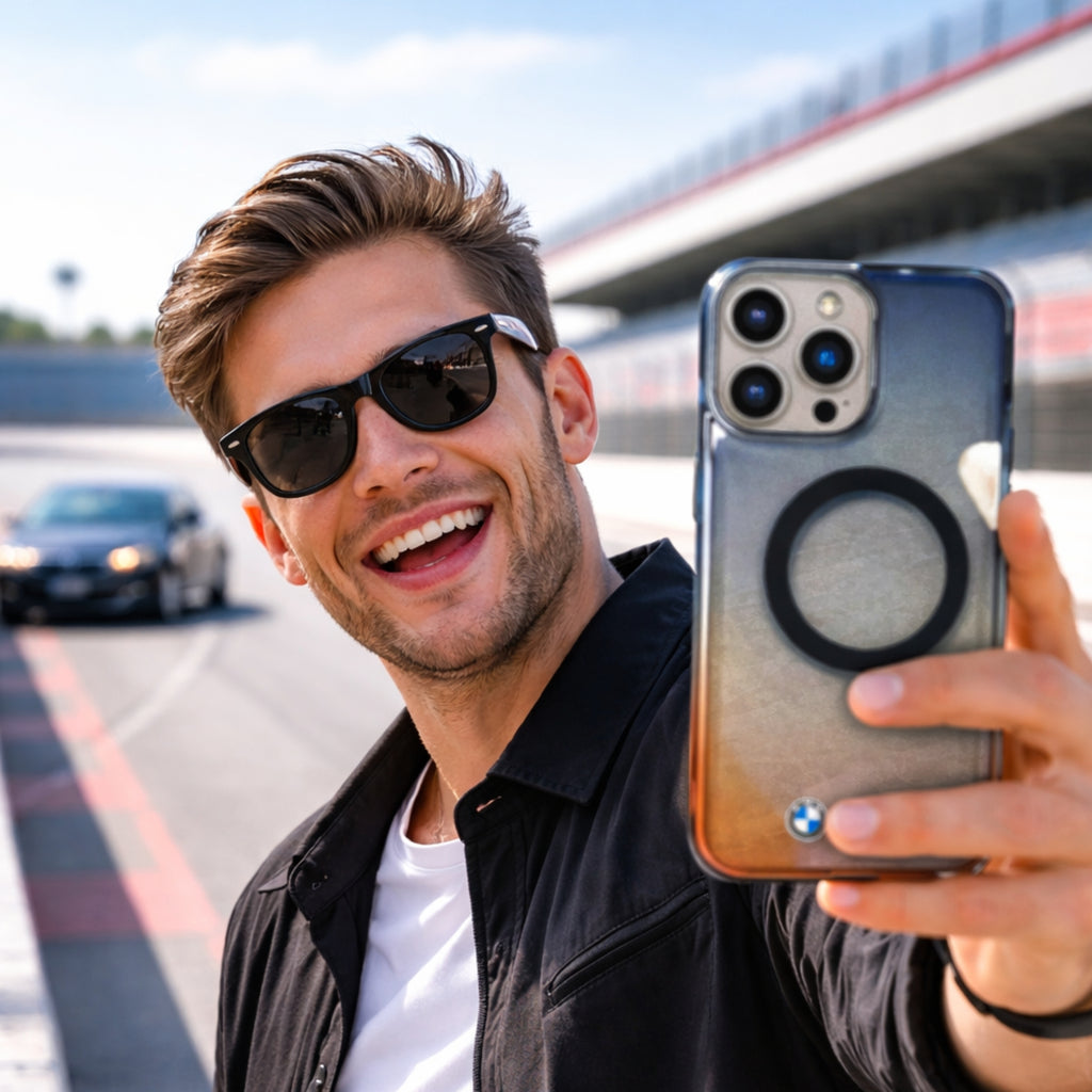 Protector iPhone 14 Pro Max BMW Gradient Magsafe