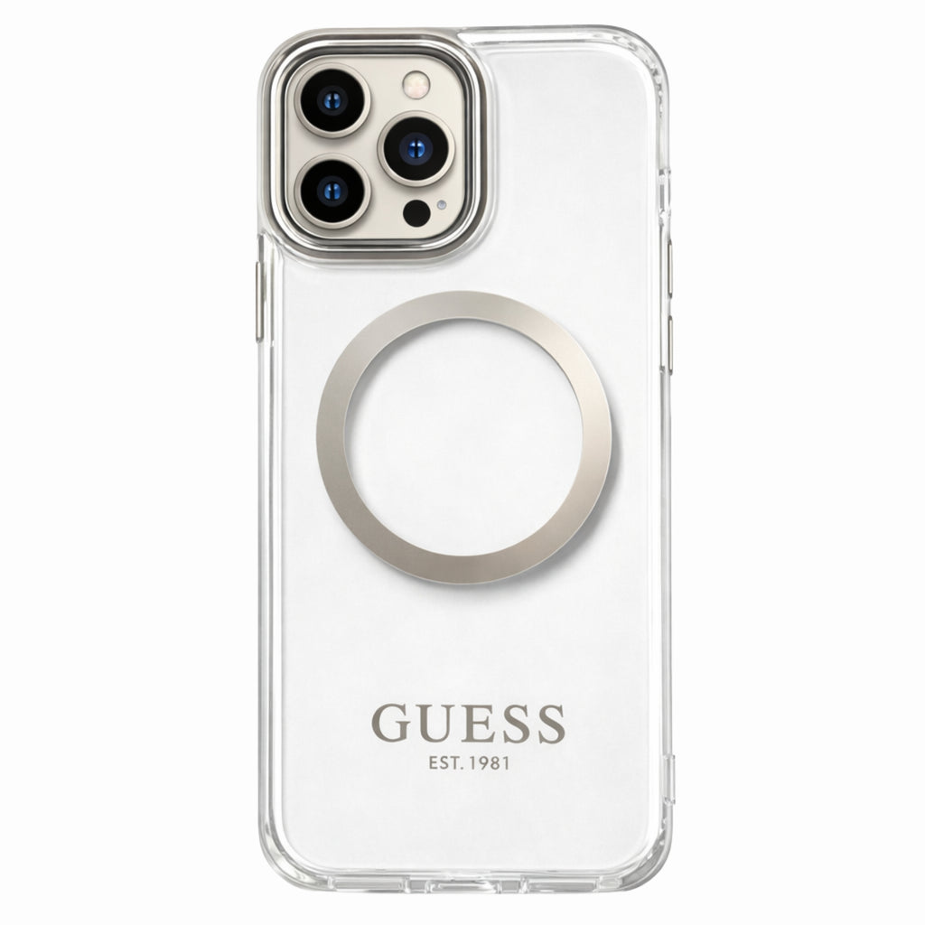 Protector IPhone 14 Pro Max Guess Outline
