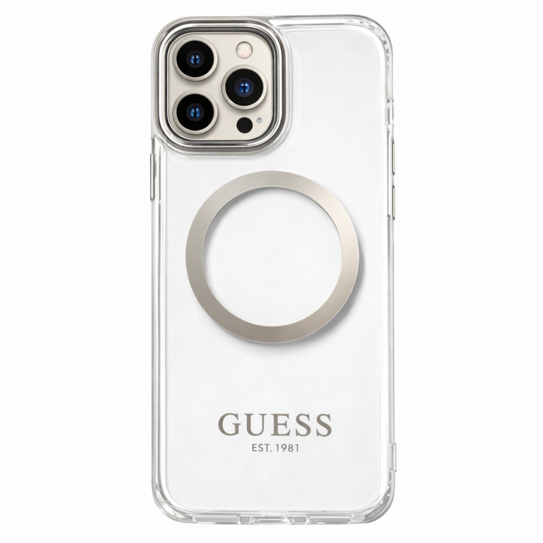 Protector IPhone 14 Pro Max Guess Outline