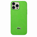 Protector iPhone 14 Pro Max LACOSTE Iconic Verde