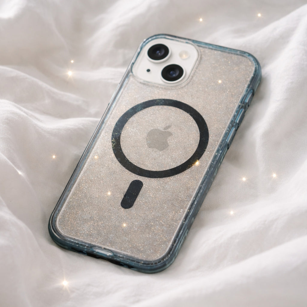 Protector IPhone 15 CRYSTAL Negro
