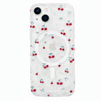 Protectores iPhone 15 Magsafe Diseños Cerezas