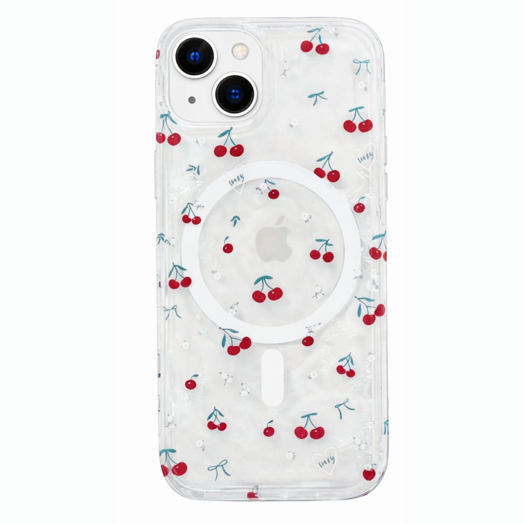 Protectores iPhone 15 Magsafe Diseños Cerezas