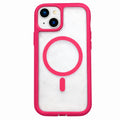 Protector iPhone 15 Uso Rudo Magsafe Rosa