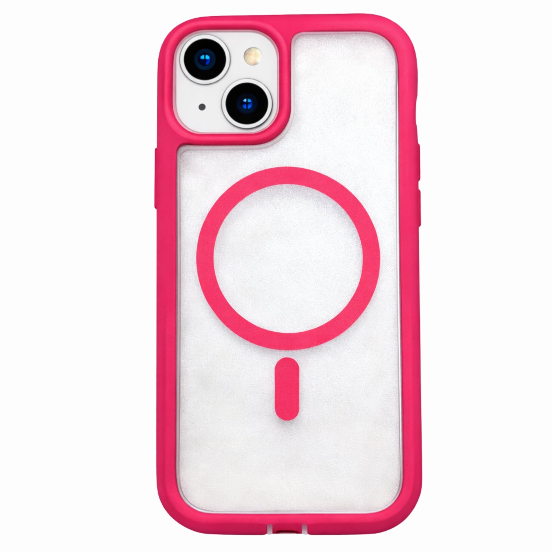 Protector iPhone 15 Uso Rudo Magsafe Rosa