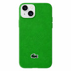 Protectores iPhone 15 LACOSTE Iconic Verde  Negro