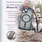 Protector IPhone Magsafe Negro Uso Rudo