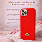 Protector iPhone 15 Pro Max LACOSTE