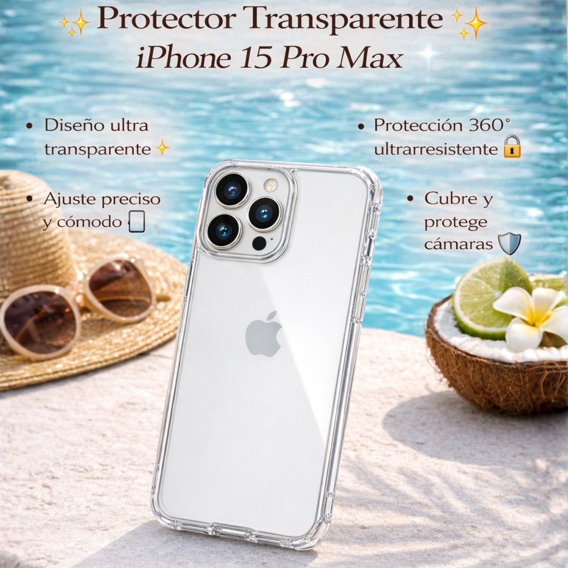 Protector iPhone 15 Pro Max LIGHT