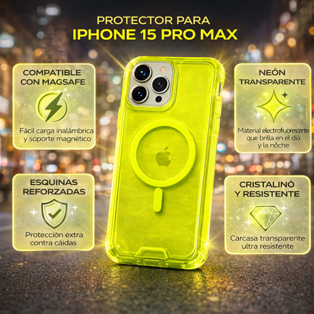 Protector iPhone 15 Pro Max Lumina