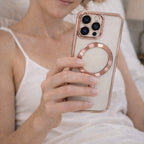 Protector iPhone 15 Pro Max Magnetic Metalico