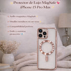 Protector iPhone 15 Pro Max Magnetic Metalico