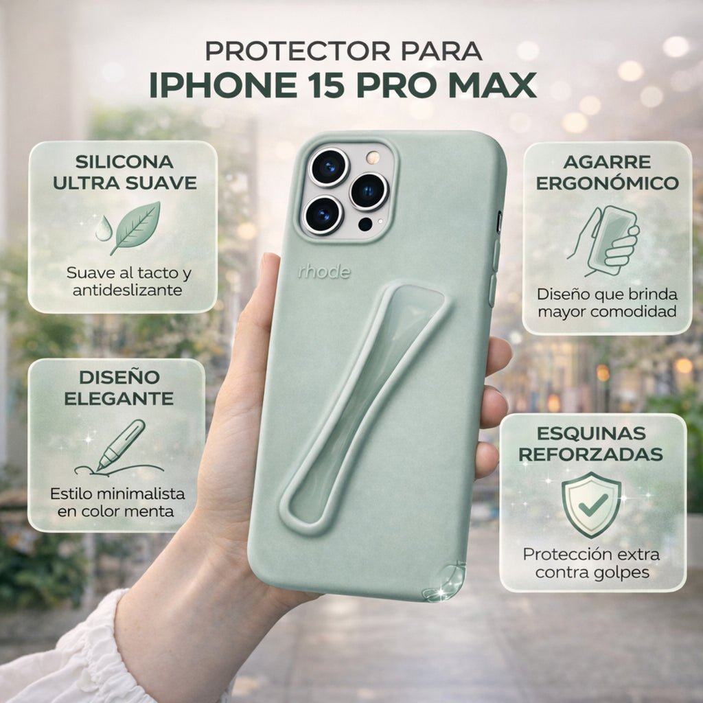 Protector iPhone 15 Pro Max RHODE