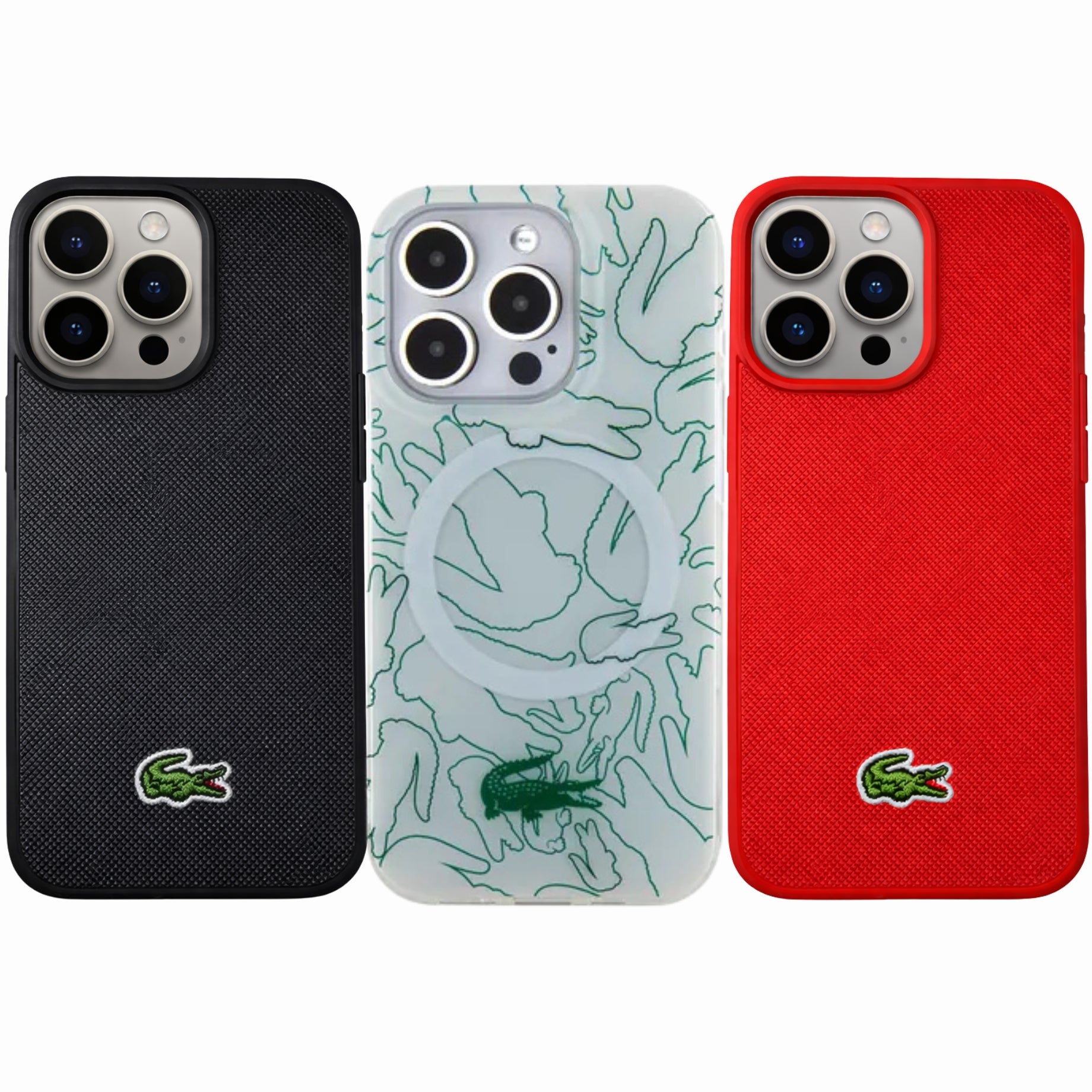 Protector iPhone 15 Pro LACOSTE