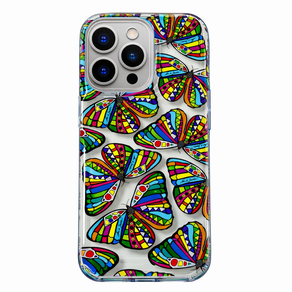 Protector iPhone 15 Pro MARIPOSAS