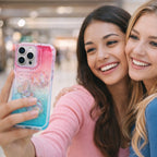Protector iPhone 15 Pro 3 en 1 Mariposas