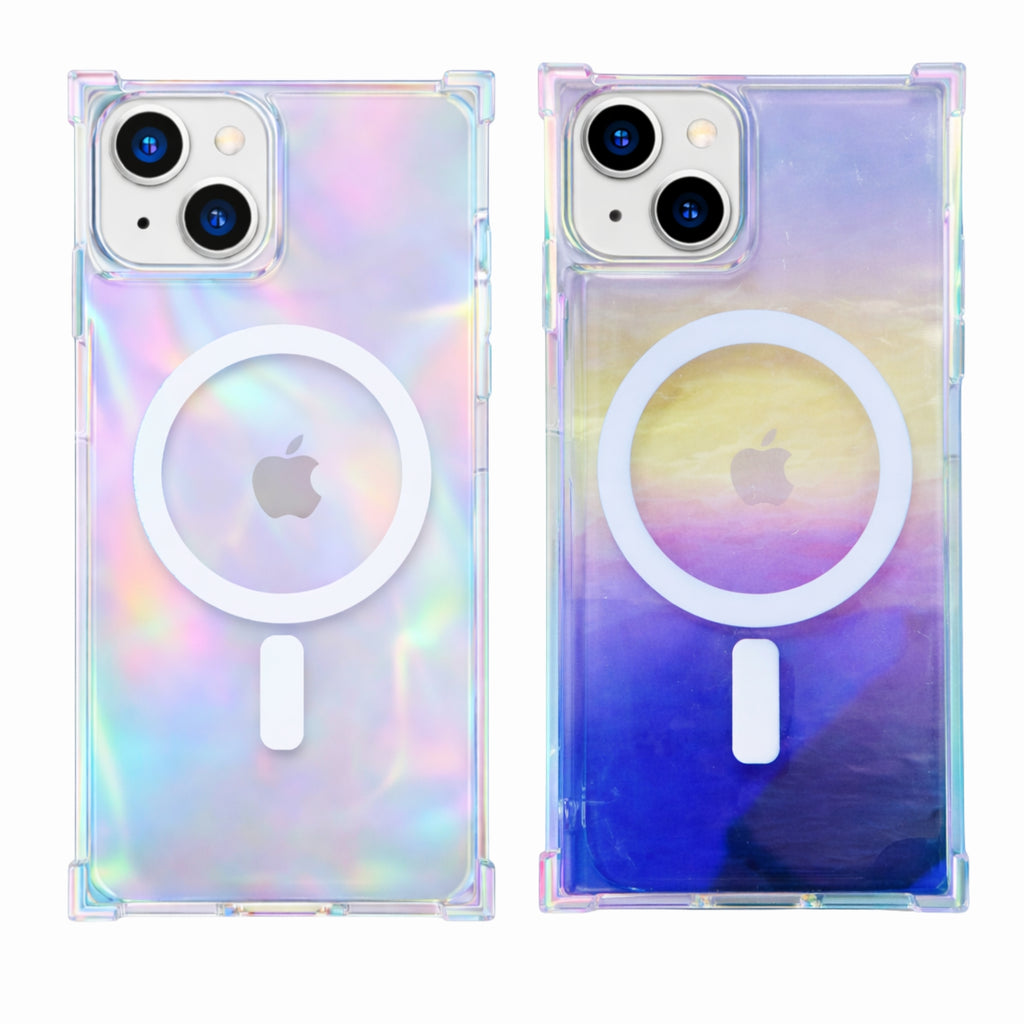 Protectores iPhone 15 RAINBOW Magsafe