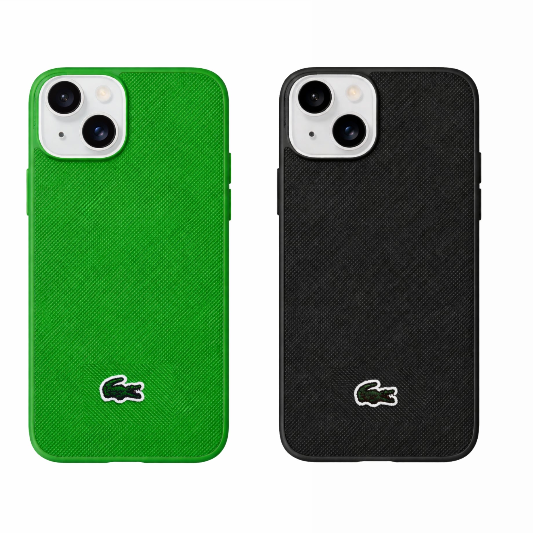 Protectores iPhone 15 LACOSTE Iconic Verde  Negro