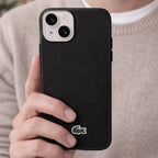 Protectores iPhone 15 LACOSTE Iconic Verde  Negro
