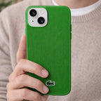 Protectores iPhone 15 LACOSTE Iconic Verde  Negro