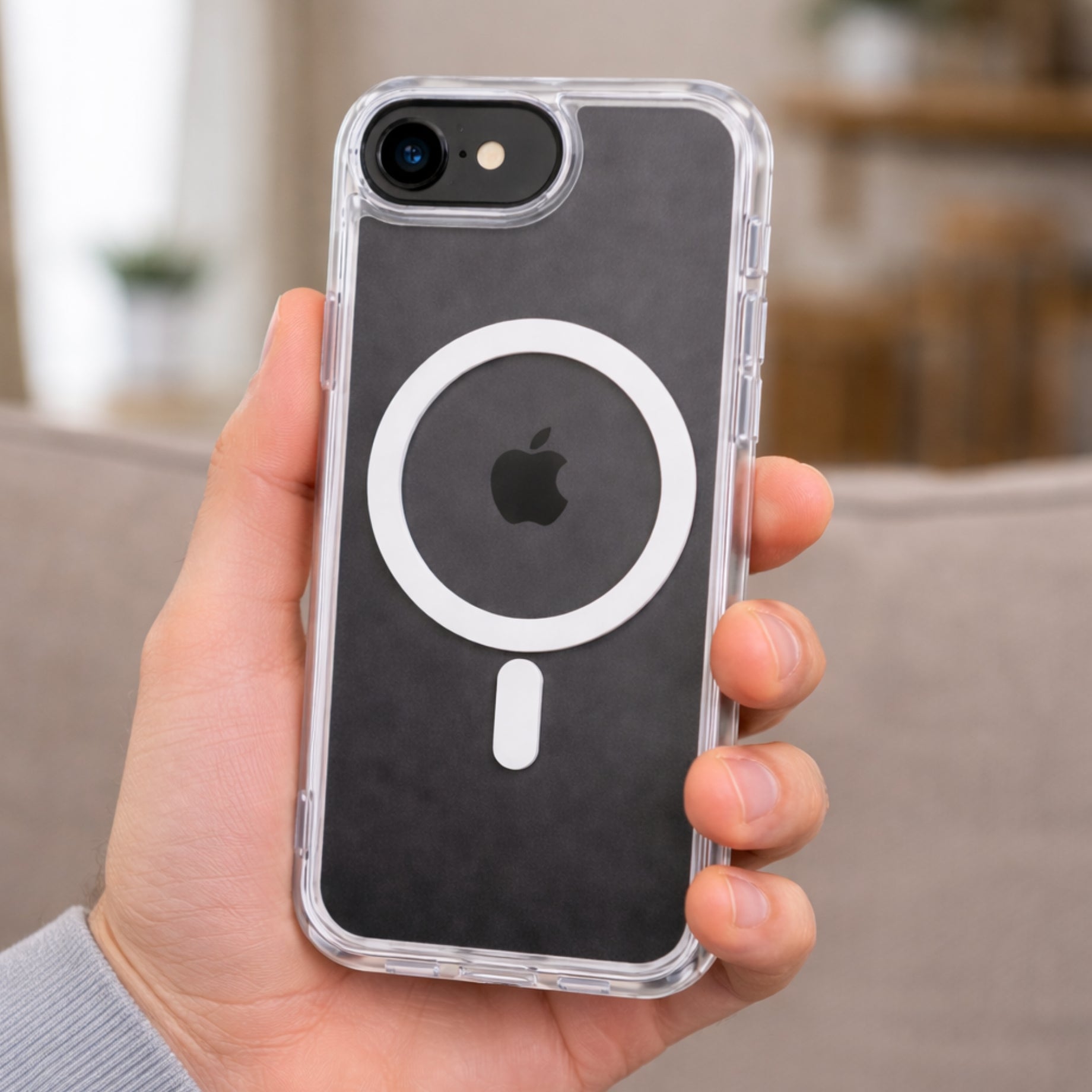 Protector iPhone 16E Magsafe Transparente Premium