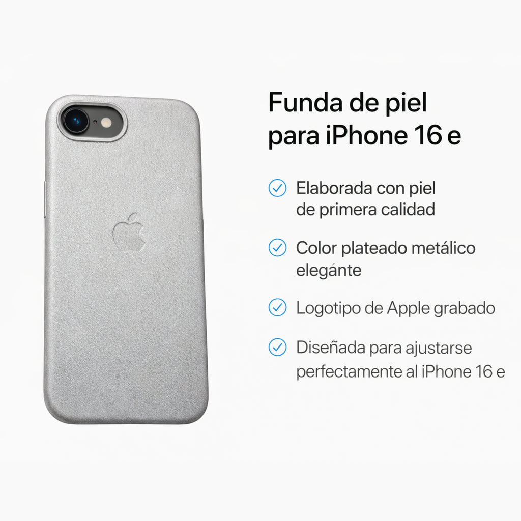 Protector iPhone 16 E Magsafe Piel