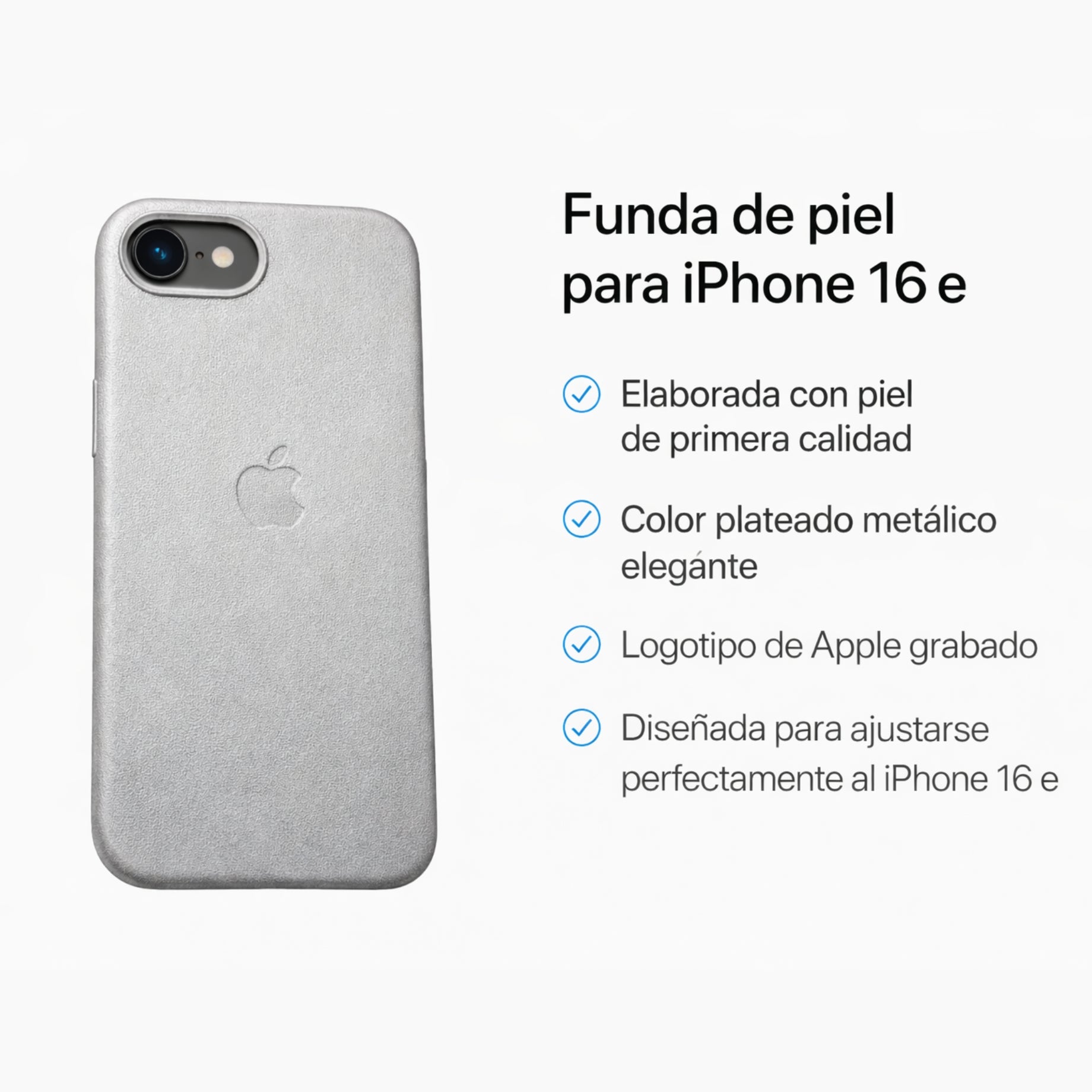 Protector iPhone 16 E Magsafe Piel