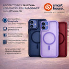 Protectores IPhone 16 Magsafe Humo