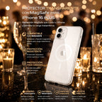 Protector iPhone 16 Plus Magsafe Transparente Premium