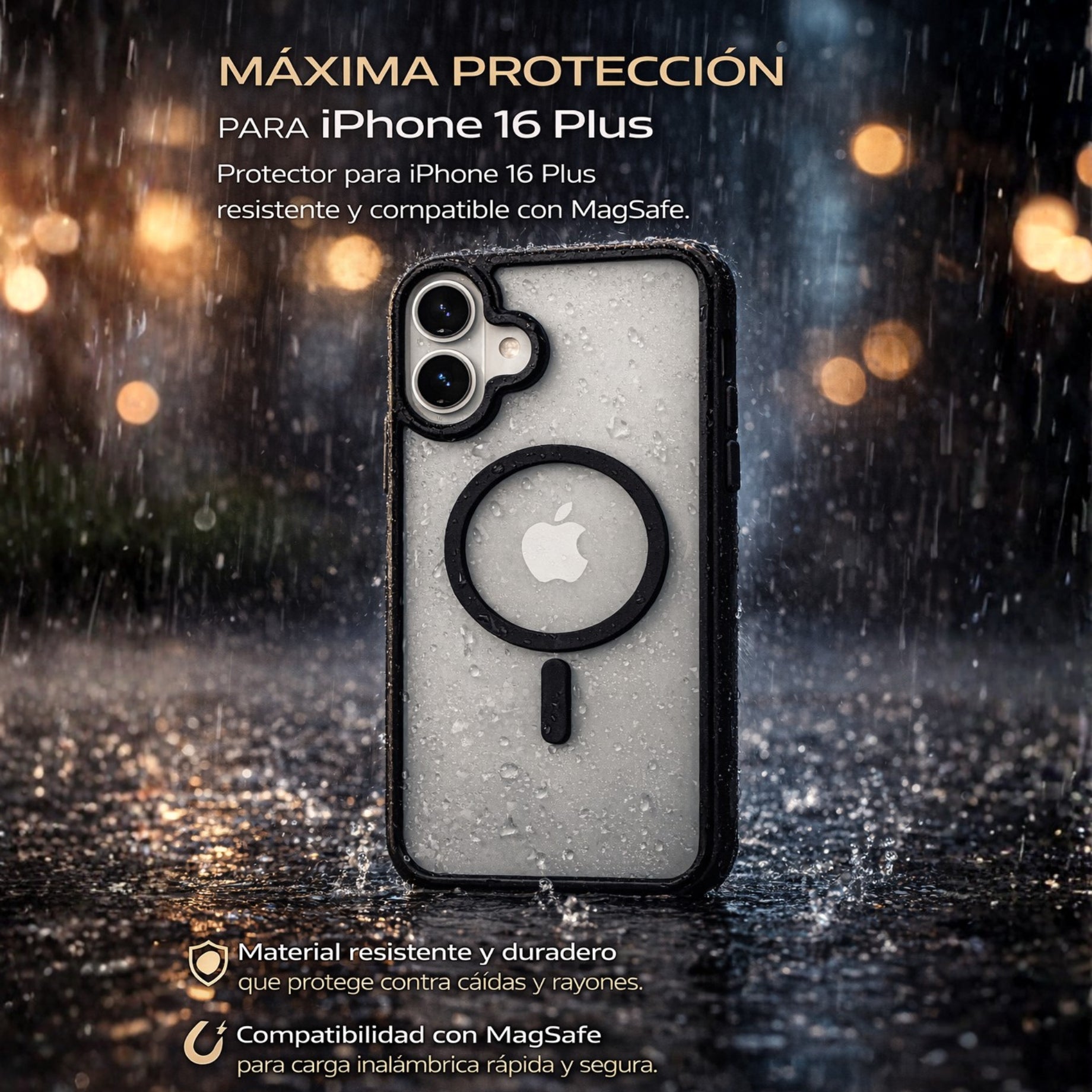 Protector iPhone 16 Plus SHADOW