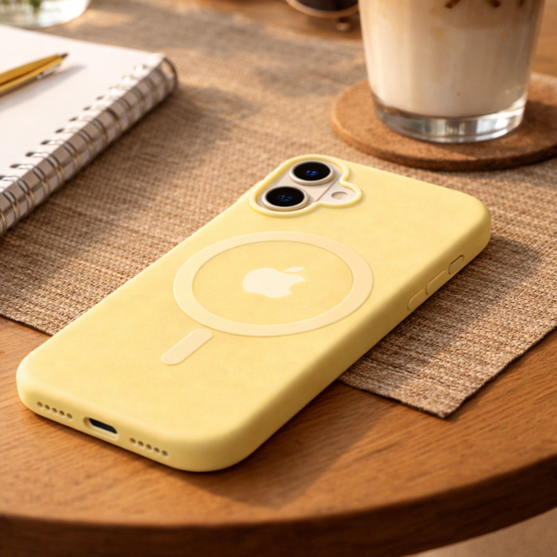 Protector iPhone 16 Plus KIMO Silicon Magsafe