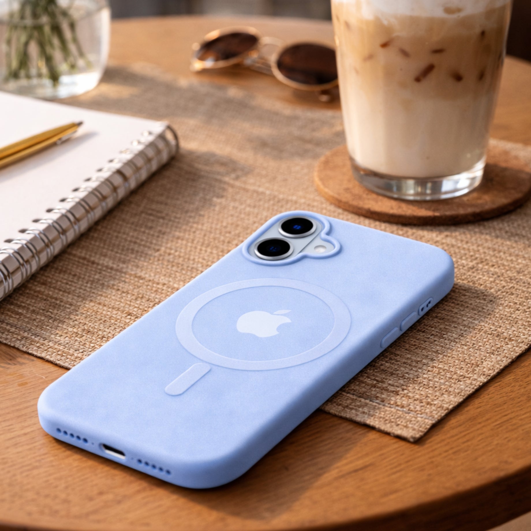 Protector iPhone 16 Plus KIMO Silicon Magsafe