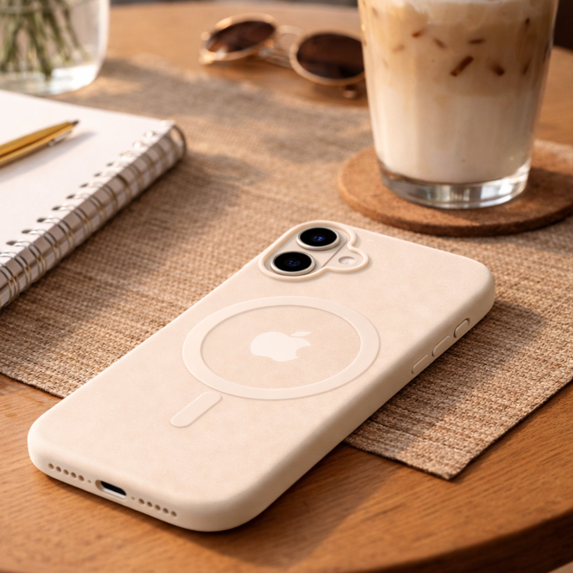 Protector iPhone 16 Plus KIMO Silicon Magsafe