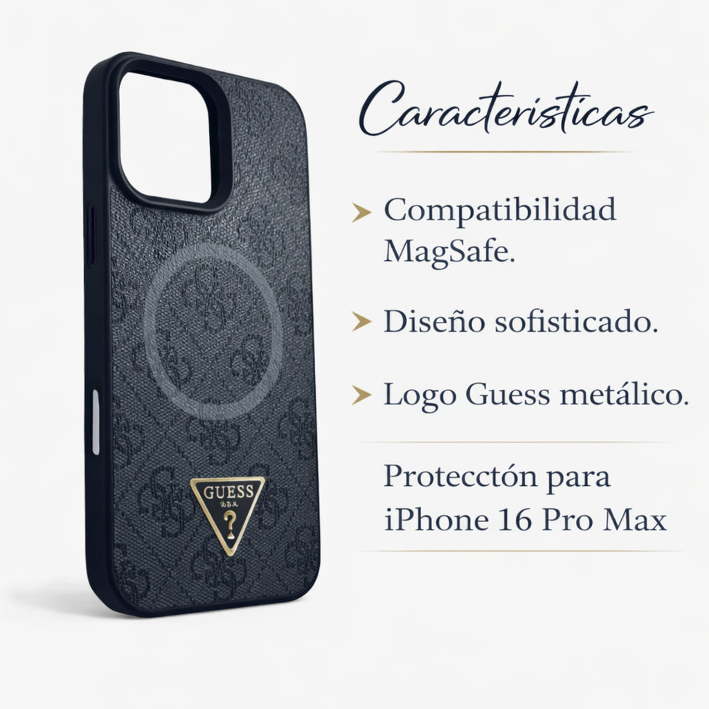 Protector IPhone 16 Pro Max Guess Triangle