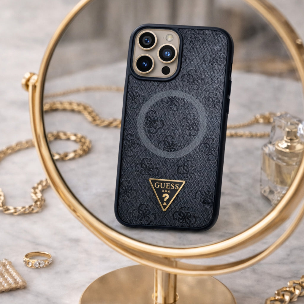 Protector IPhone 16 Pro Max Guess Triangle