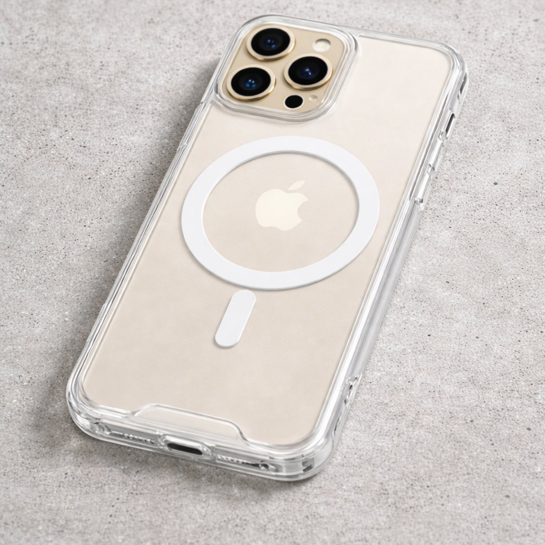 Protector iPhone 16 Pro Max Magsafe Transparente Premium