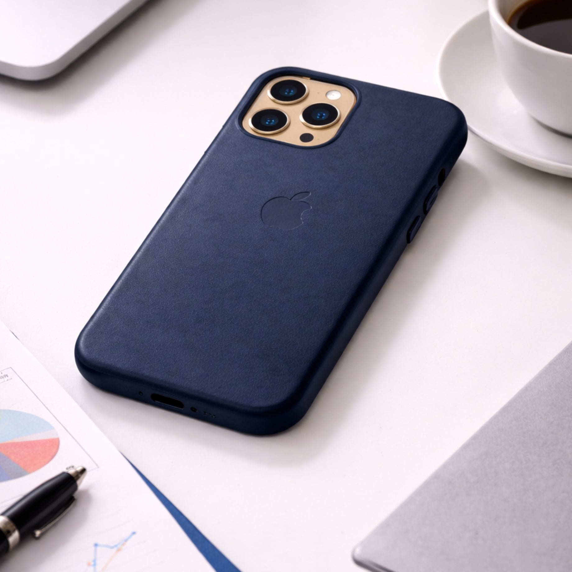 Protector iPhone 16 Pro Max Magsafe Piel