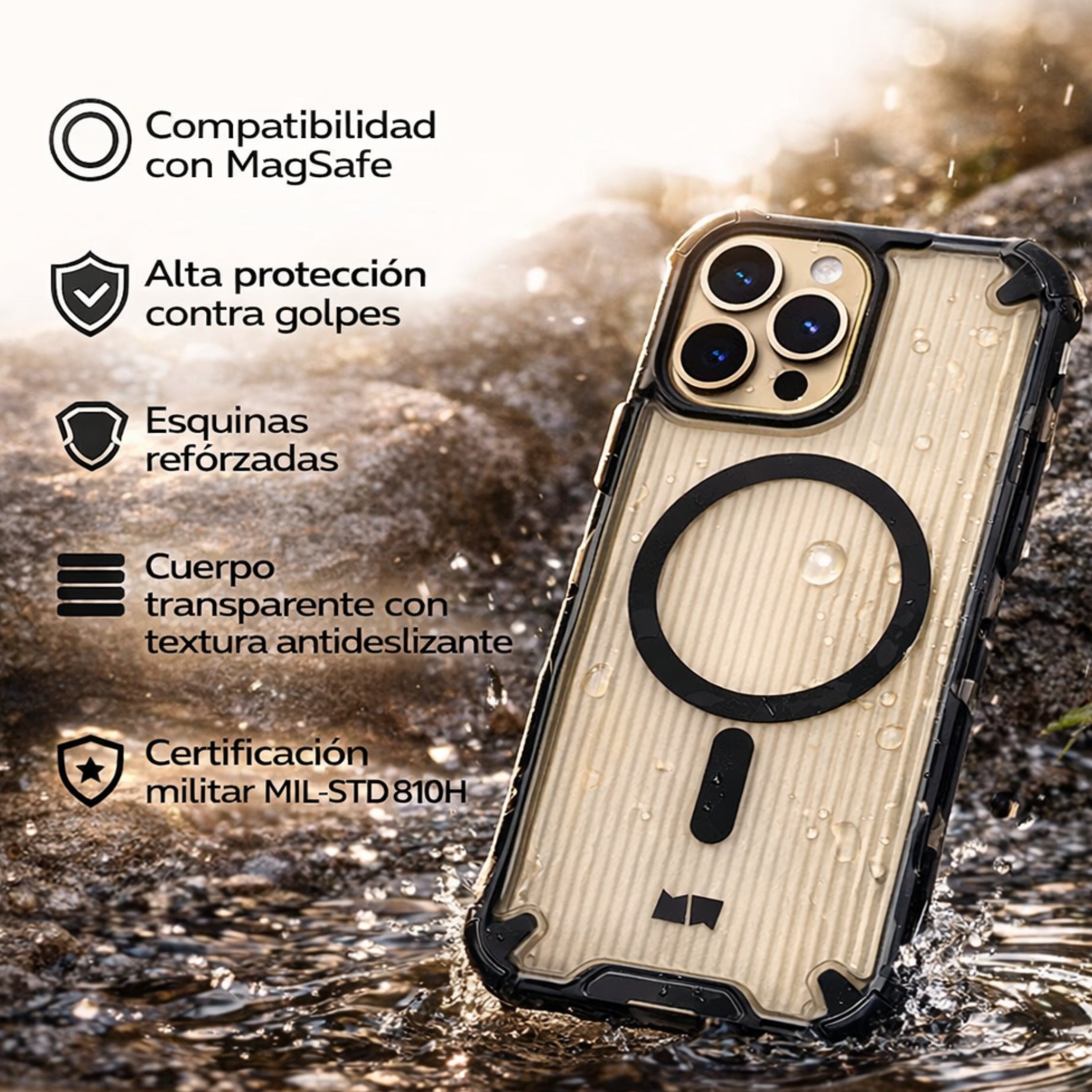 Protector iPhone 16 Pro Max I Like It Negro