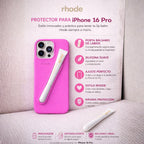 Protector iPhone 16 Pro RHODE Rosa