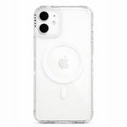 Protector iPhone 16 Plus Funda Clear Shine MagSafe Blanco