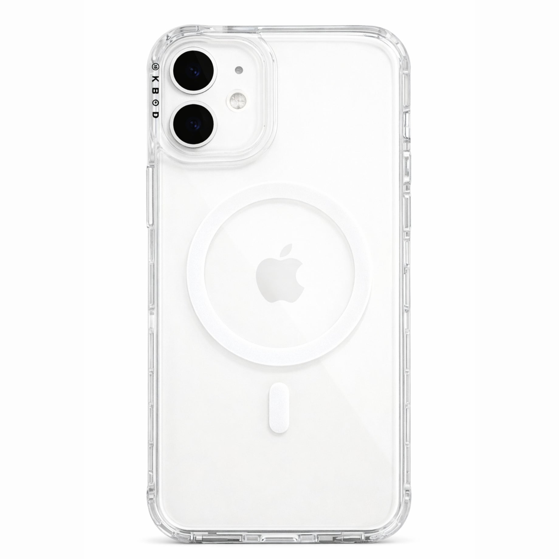 Protector iPhone 16 Plus Funda Clear Shine MagSafe Blanco