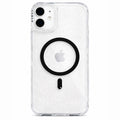 Protector iPhone 16 Plus Funda Clear Shine MagSafe Negro