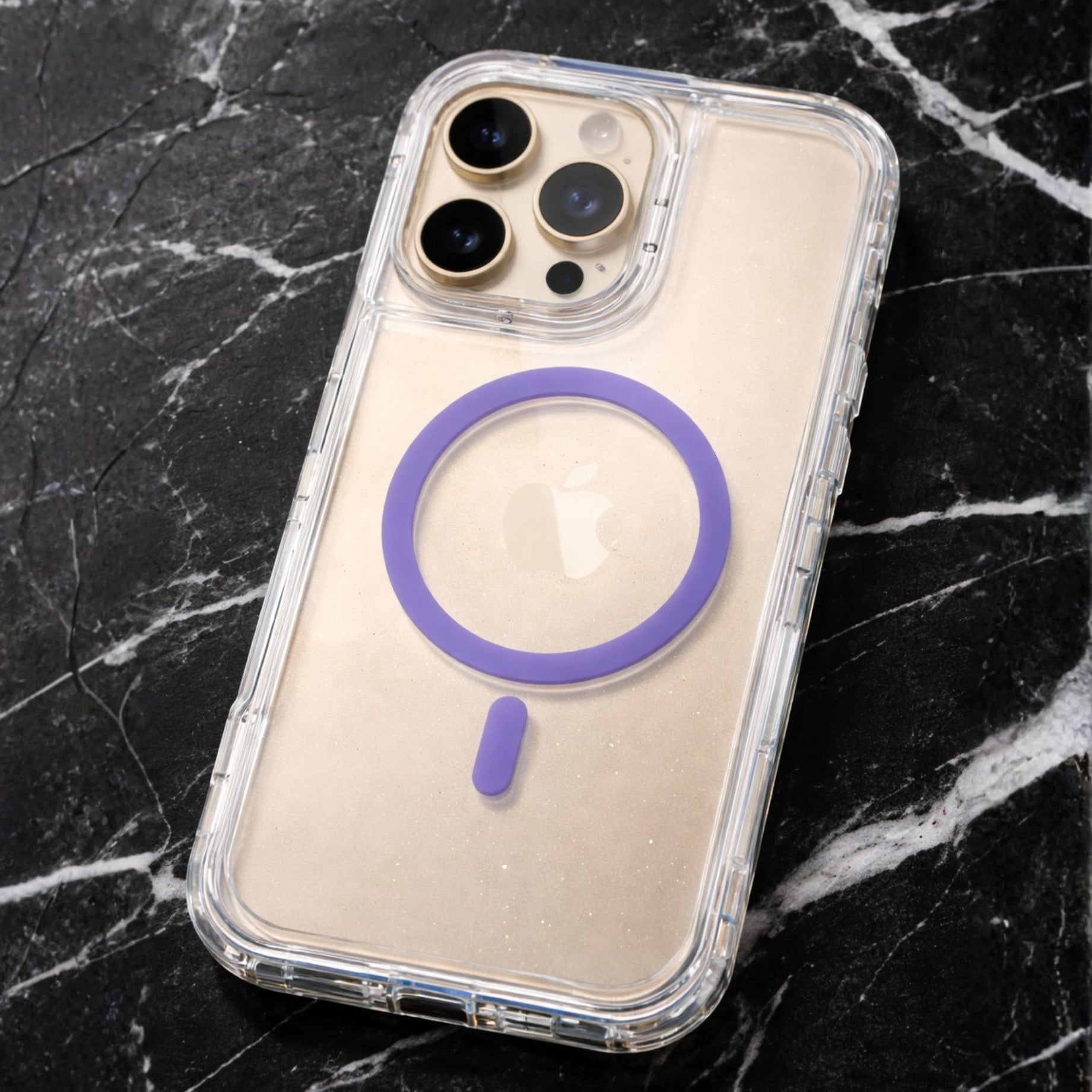 Protectores iPhone 16 Pro Max 3 en 1 Transparentes Brillos