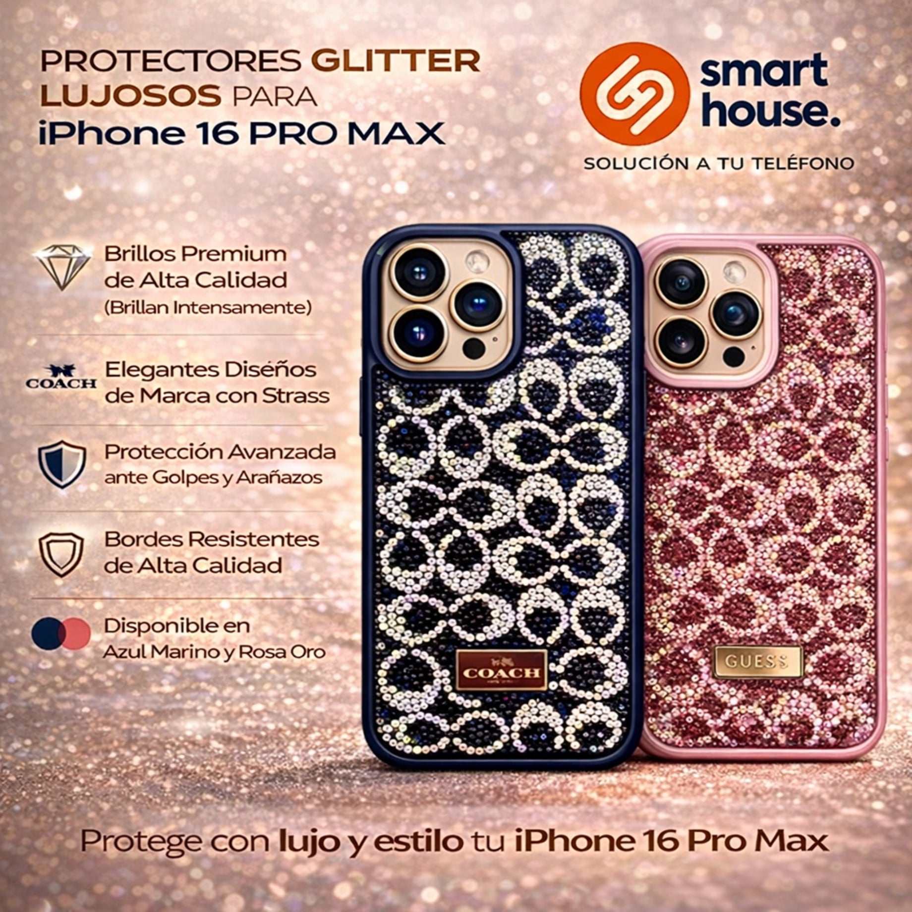 Protector IPhone 16 Pro Max COACH
